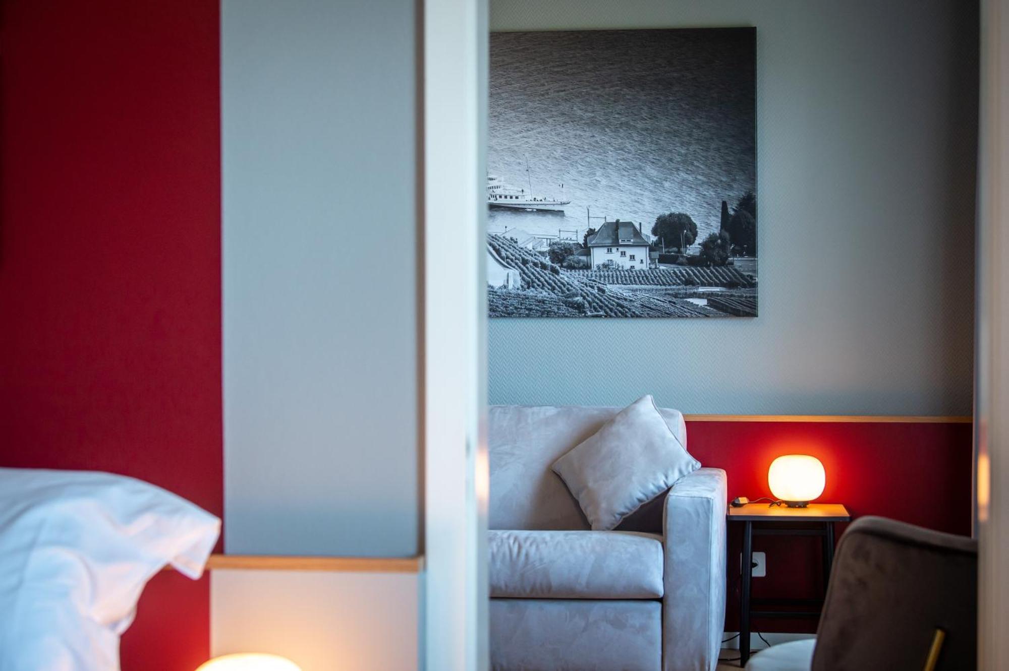 Chatonneyre Hotel & Restaurant Vevey Habitación foto